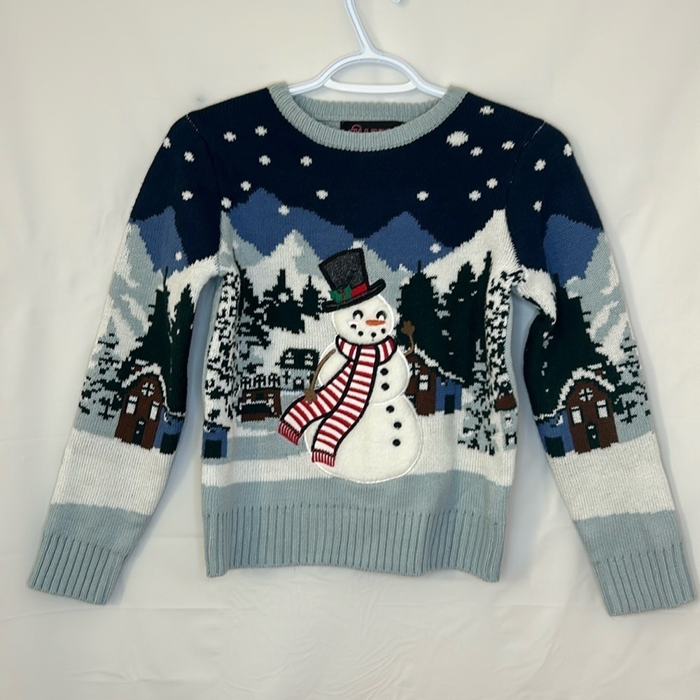 Christmas sweater Happy Holidays Urban Kids size medium 10-12 ugly Xmas sweater